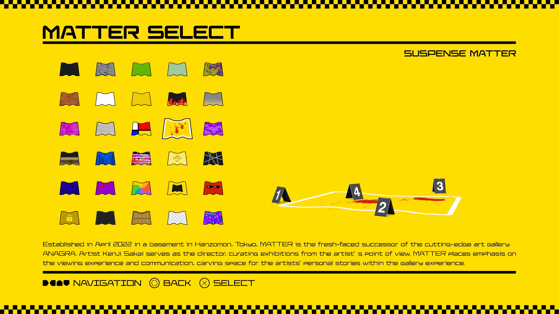 MATTER SELECT